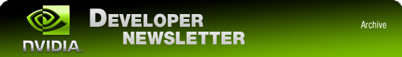 NVIDIA Developer Newsletter Archive