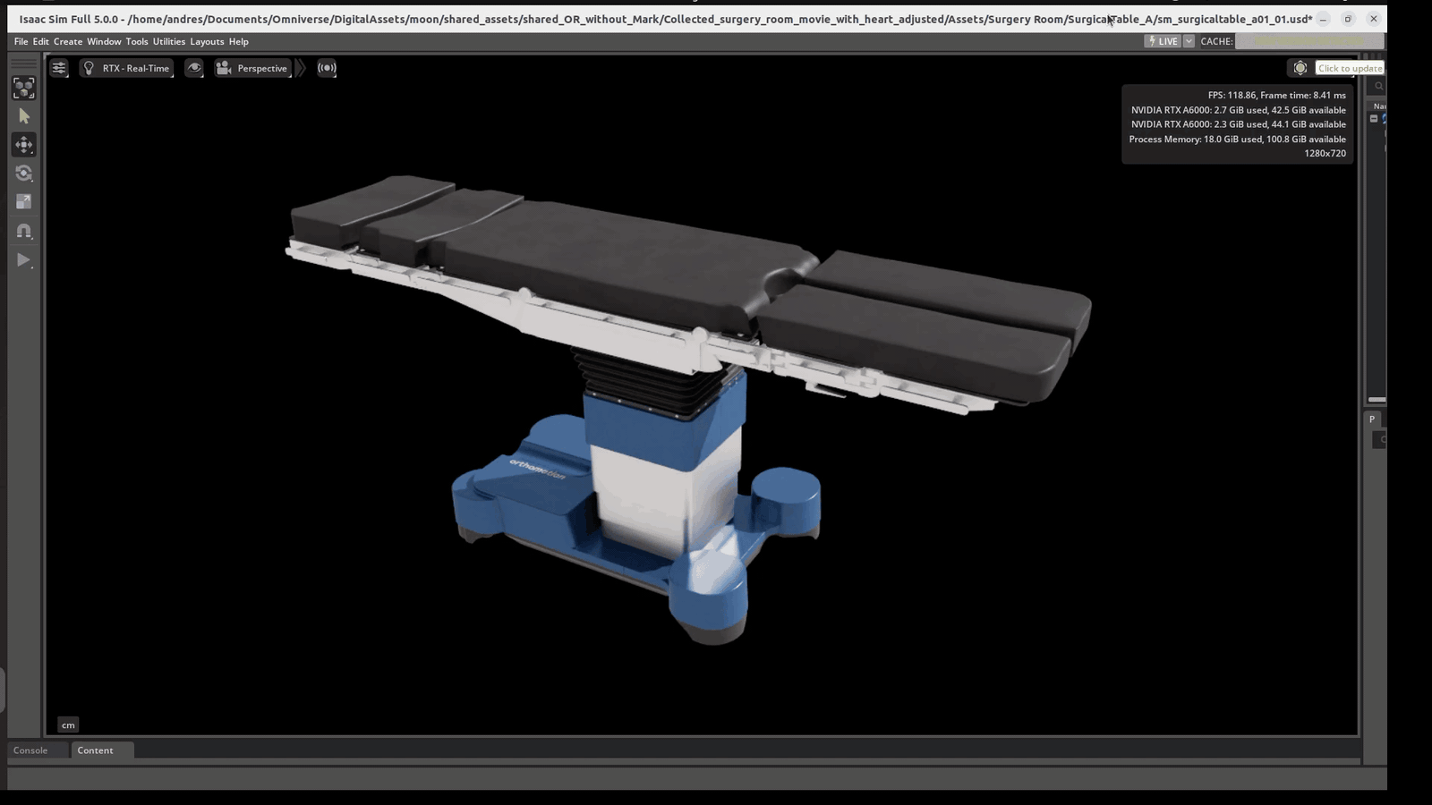 Surgical Table GIF