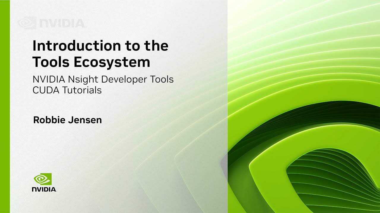 Watch video about the NVIDIA Nsight Tools Ecosystem