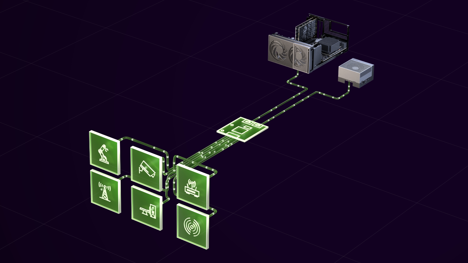 Holoscan Sensor Bridge processes low-latency sensor data from diverse sensors over Ethernet