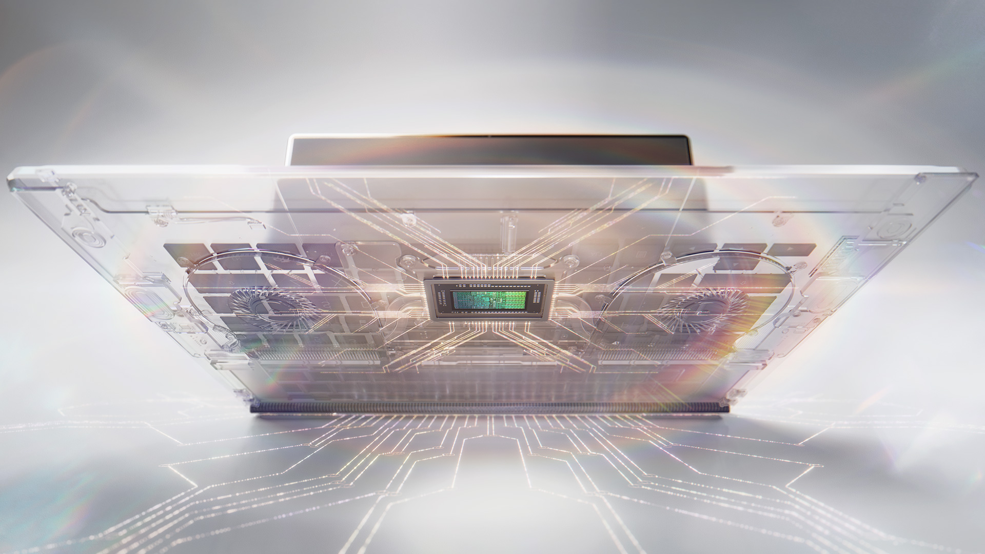 NVIDIA RTX Spark compact AI workstation for creators and developers, supporting 90 GB+ 3D scenes, 12K video editing, and 120B-parameter local LLM infer