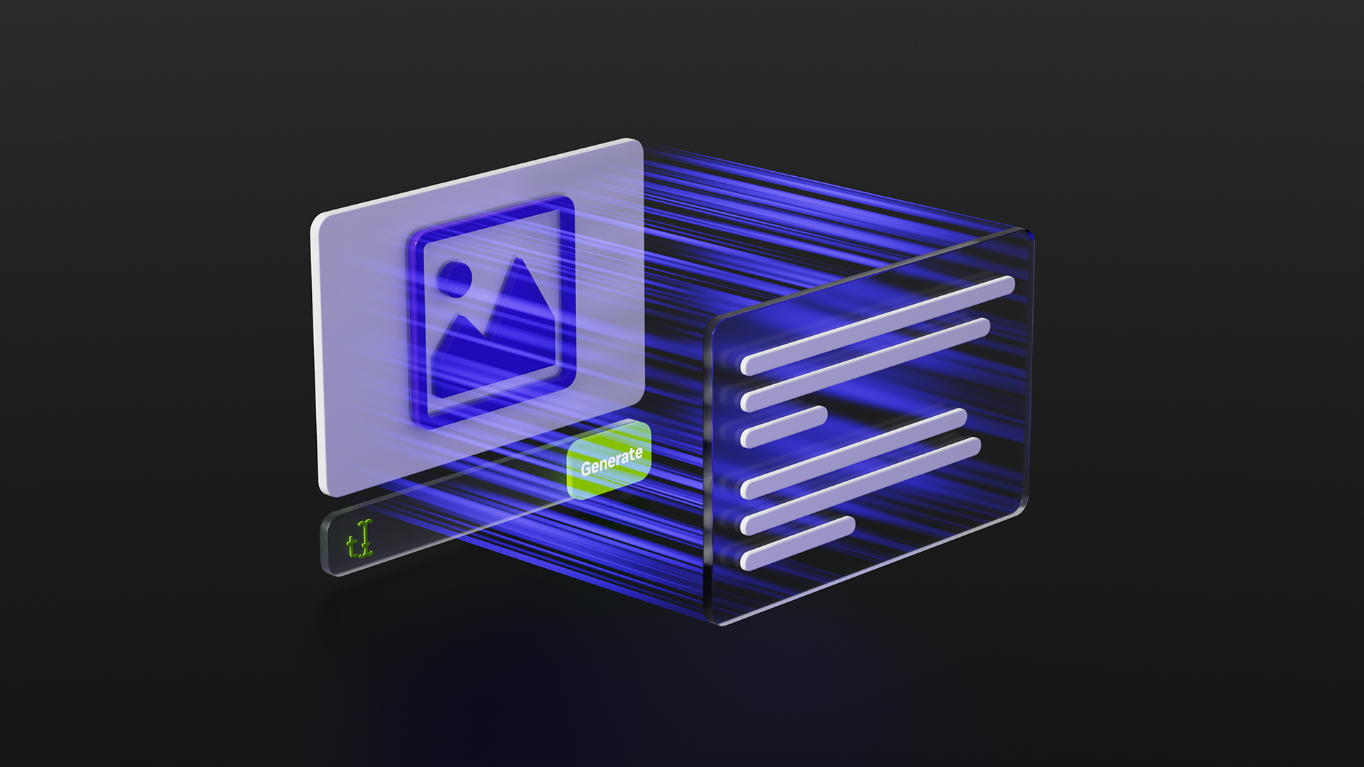 A vision language model that generates text output for video insights