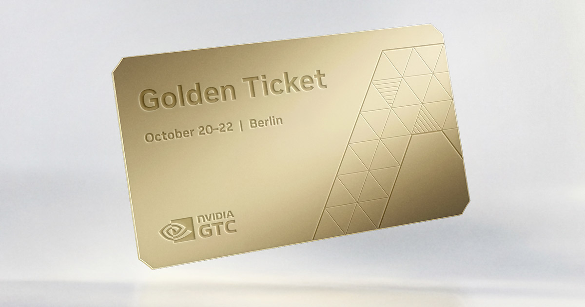 What are you building with open models? Show us what you’re working on and you could be headed to #NVIDIAGTC Berlin. 🎫   

Your Golden Ticket includes: 
→ Free