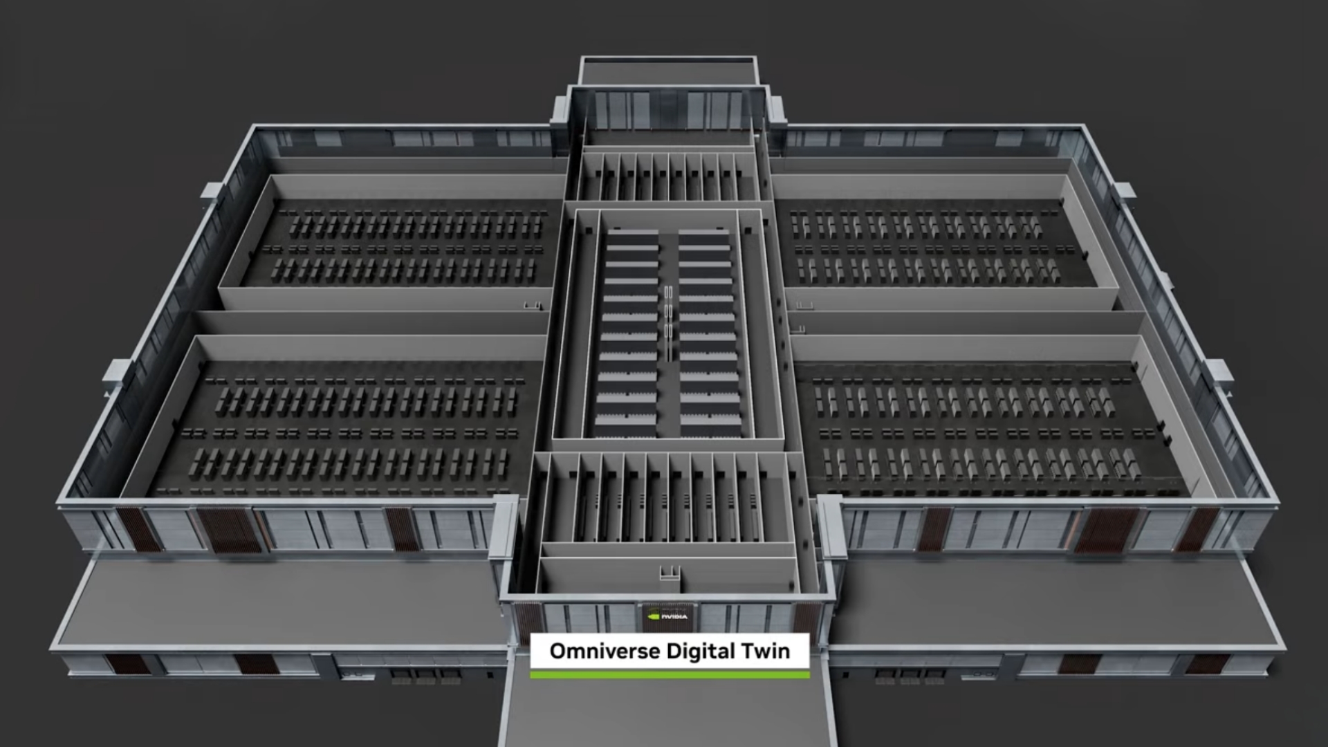 Digital twin for building gigawatt-scale AI data centers