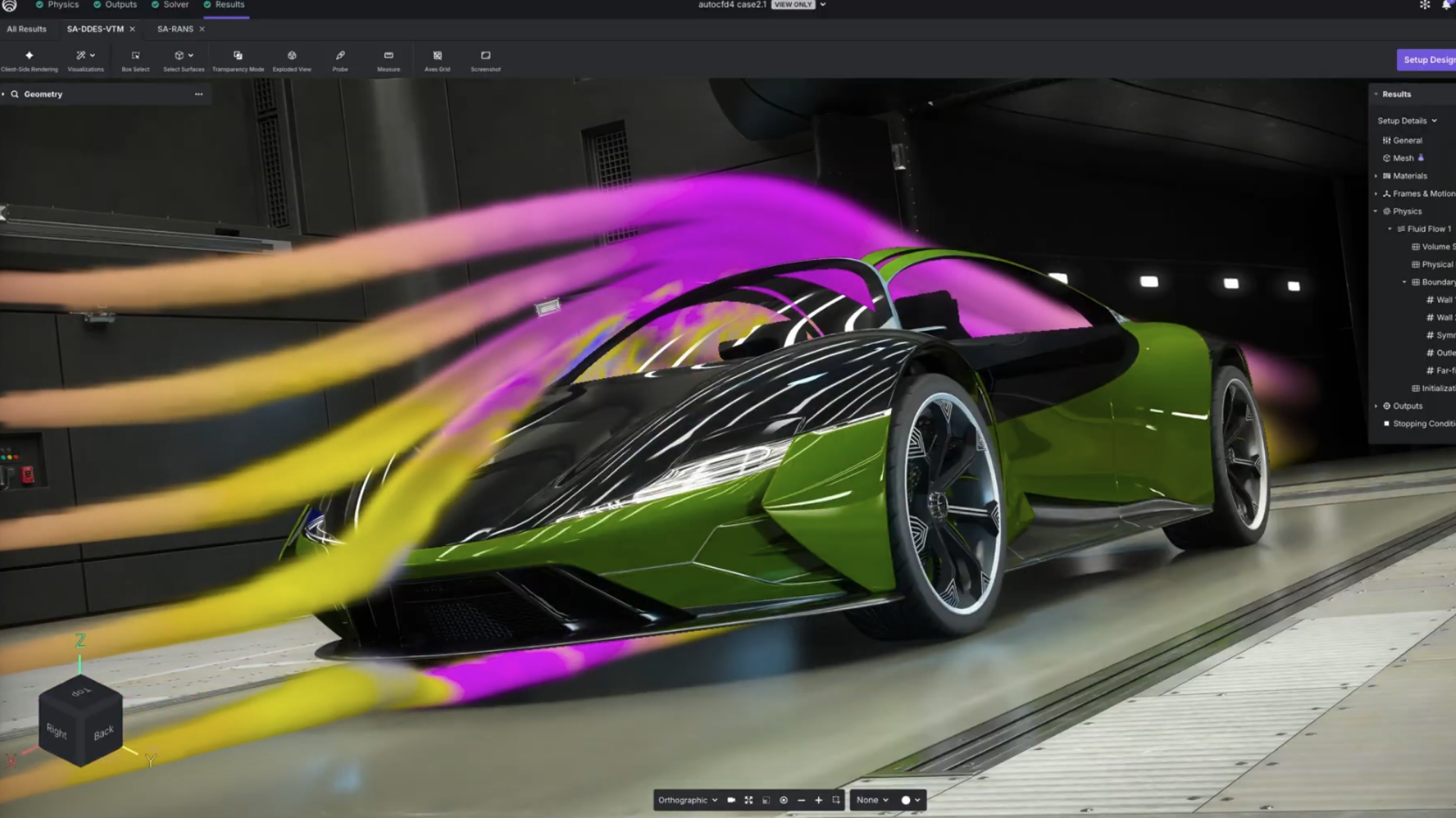 Digital twin for aerodynamic simulation and design