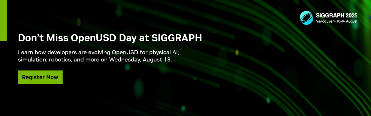 OpenUSD at SIGGRAPH 