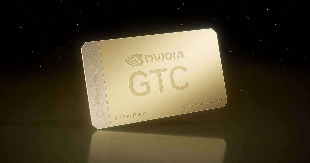 Golden ticket with GTC logo