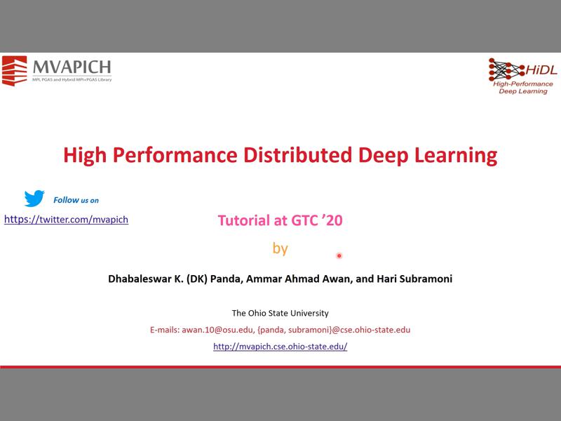 distributed deep learning
