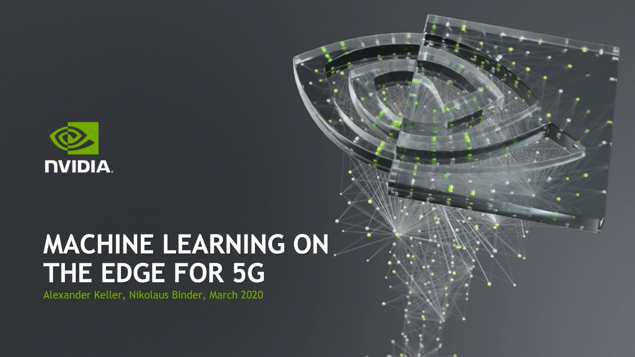 machine learning 5g